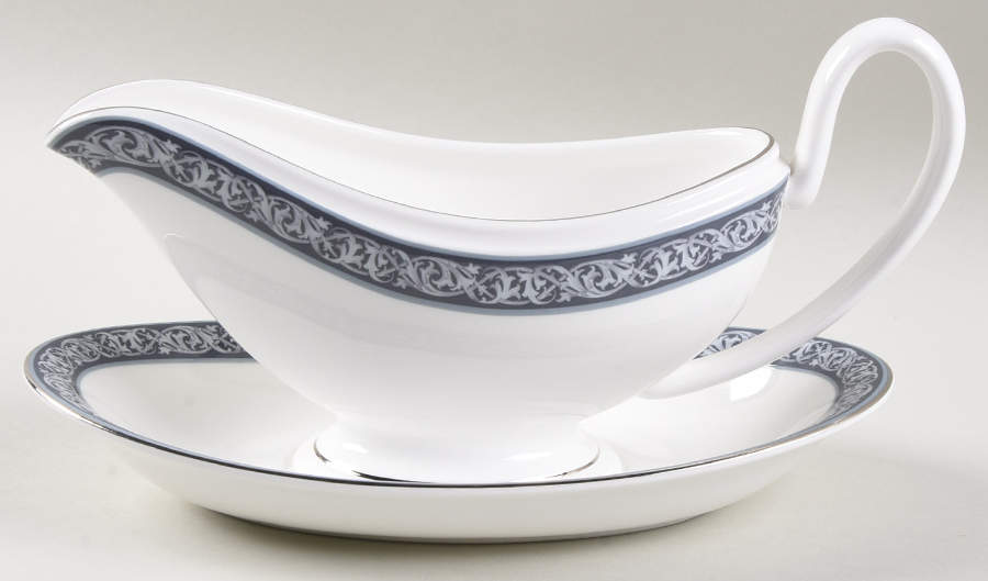 Westport Gravy Boat & Underplate by Waterford China-1
