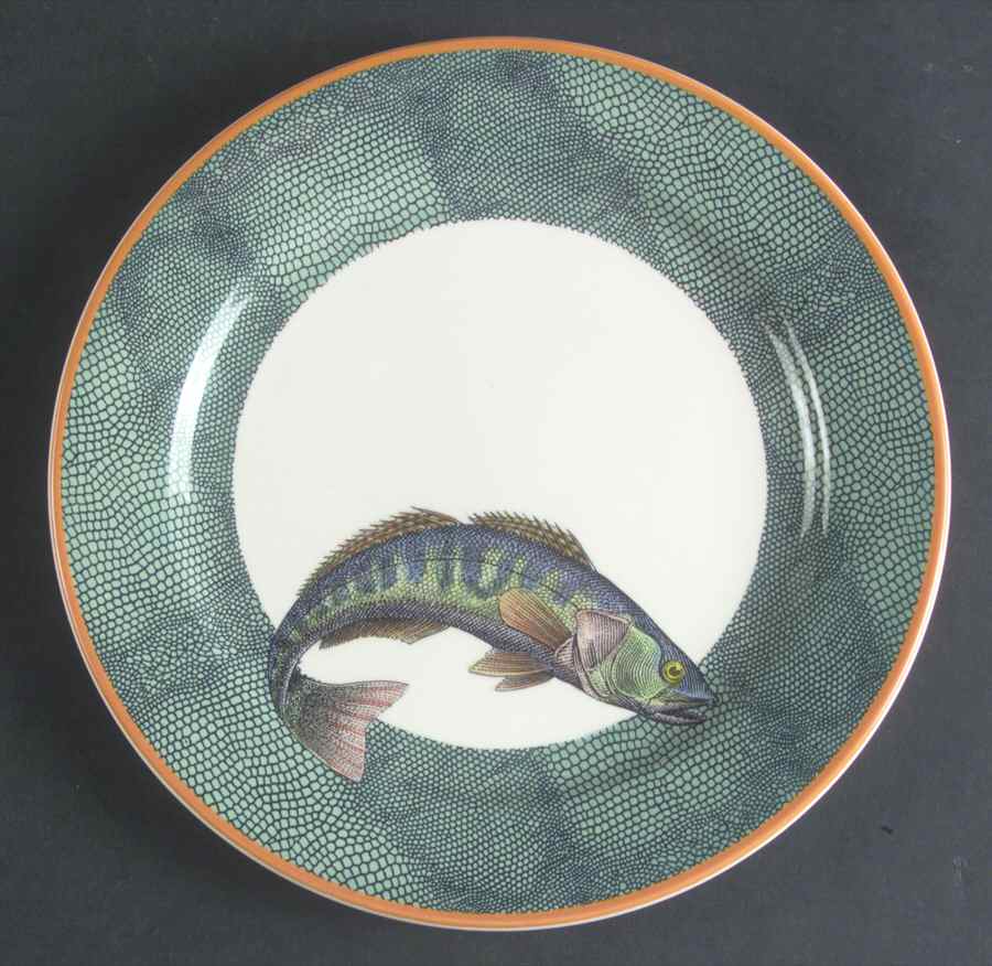 English Angler Salad Plate by Williams-Sonoma-1