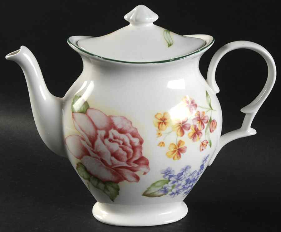 Christina Teapot & Lid by Westbury Court-1