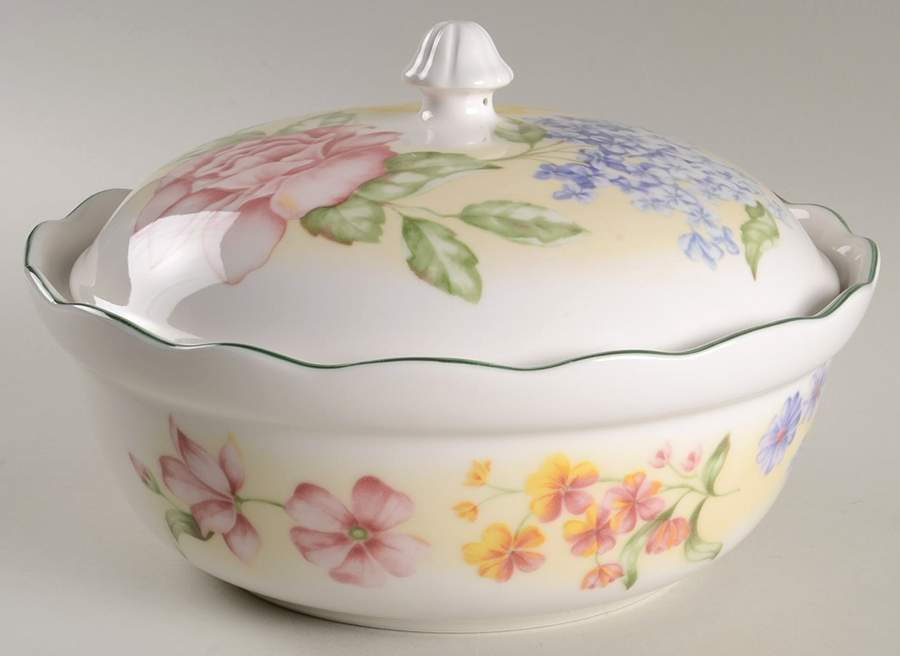 Christina Round Covered Vegetable by Westbury Court-1