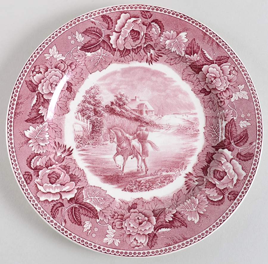 The Longfellow Series Mulberry Luncheon Plate by Wedgwood-1