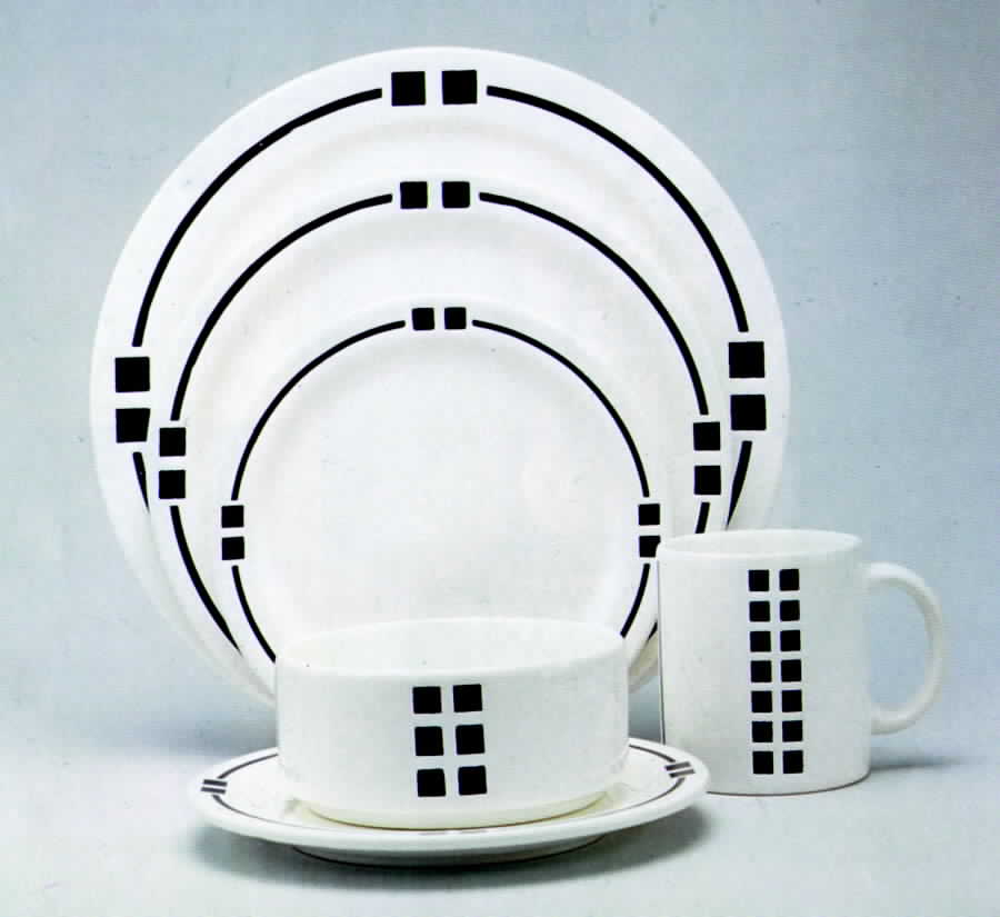 Empire State White Dinner Plate by Waechtersbach-1