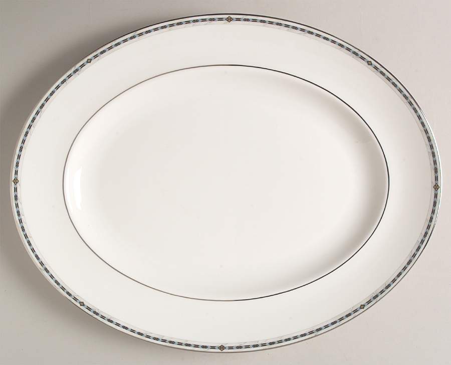Guinevere 14" Oval Serving Platter by Wedgwood-1