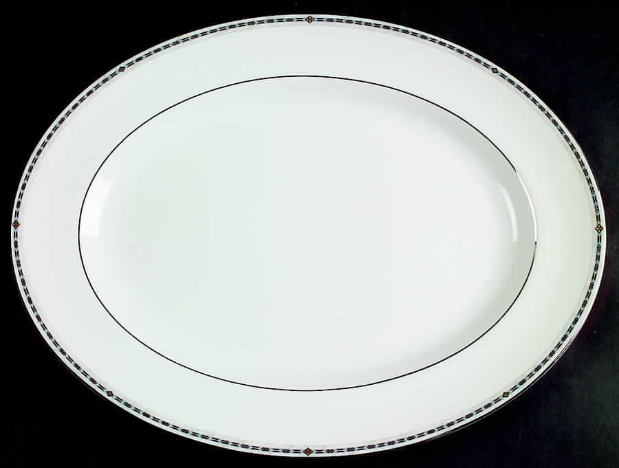 Guinevere 15" Oval Serving Platter by Wedgwood-1