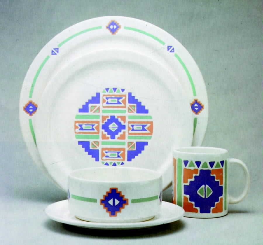 Navajo Dinner Plate by Waechtersbach-1