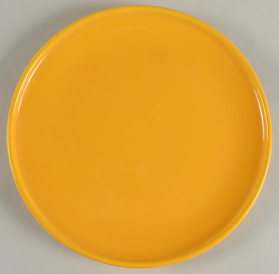 Solid Colours Ochre Dinner Plate by Waechtersbach-1