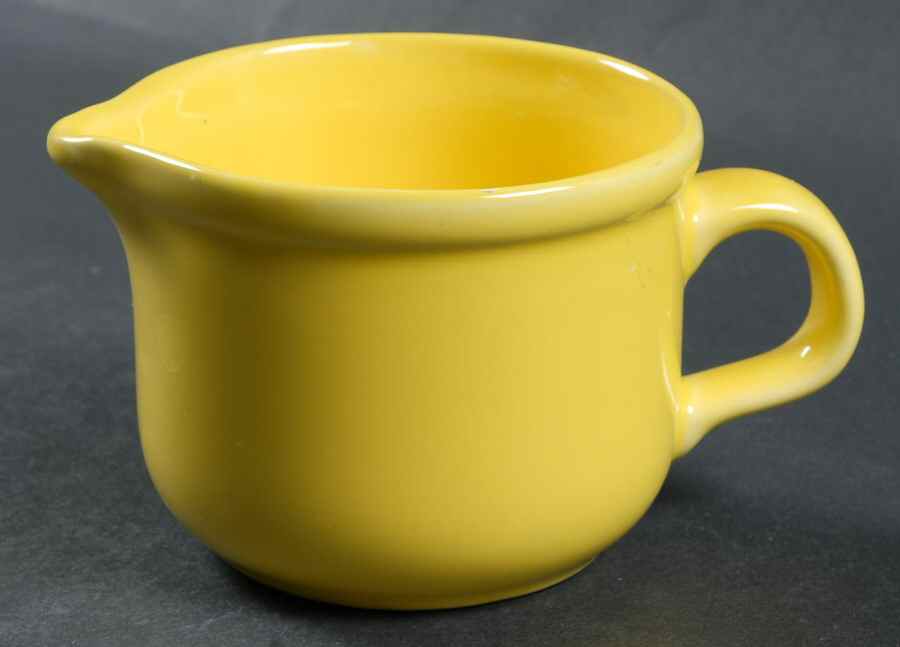 Solid Colours Desert Yellow Creamer by Waechtersbach-1