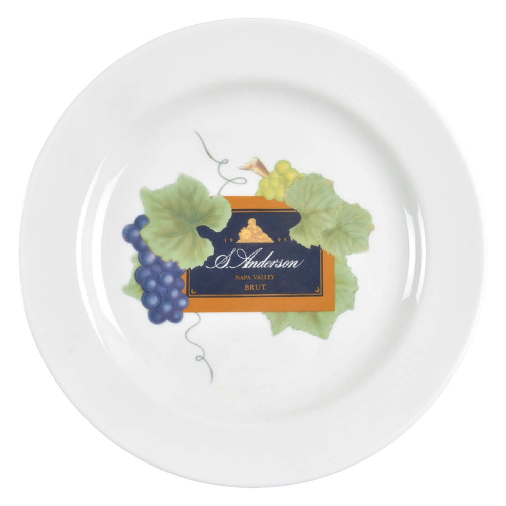Grand Gourmet "Anderson" Canape/Champagne Plate by Wedgwood-1