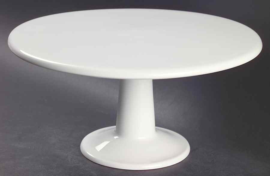 Grand Gourmet 9" Diameter Pedestal Cake Stand by Wedgwood-1