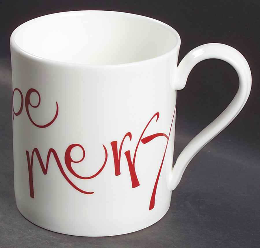 Grand Gourmet "Be Merry" Large Mug by Wedgwood-1