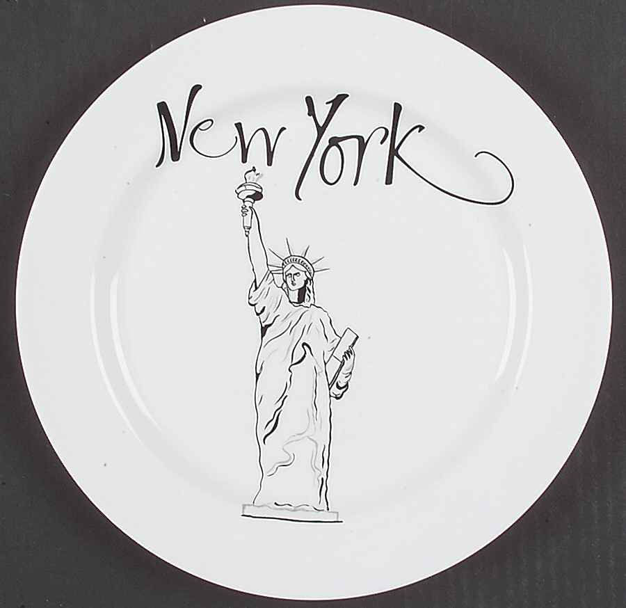 Grand Gourmet "New York" Salad Plate by Wedgwood-1