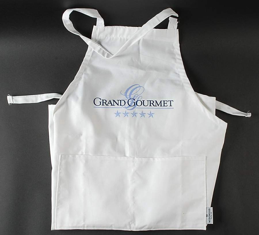 Grand Gourmet Advertising Cloth Kitchen Apron by Wedgwood-1