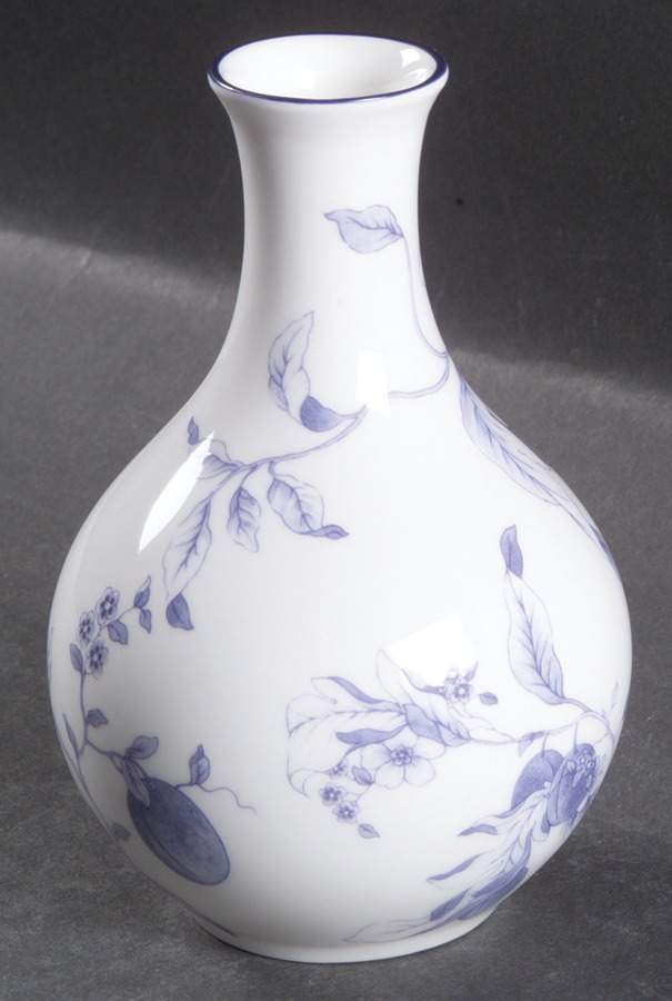 Blue Plum 4" Bud Vase by Wedgwood-1