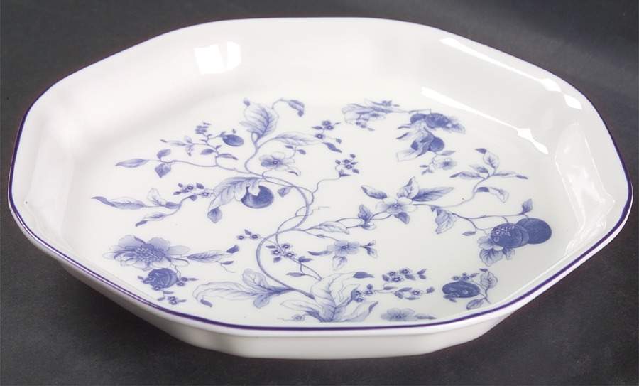 Blue Plum 9" Octagonal Dish by Wedgwood-1