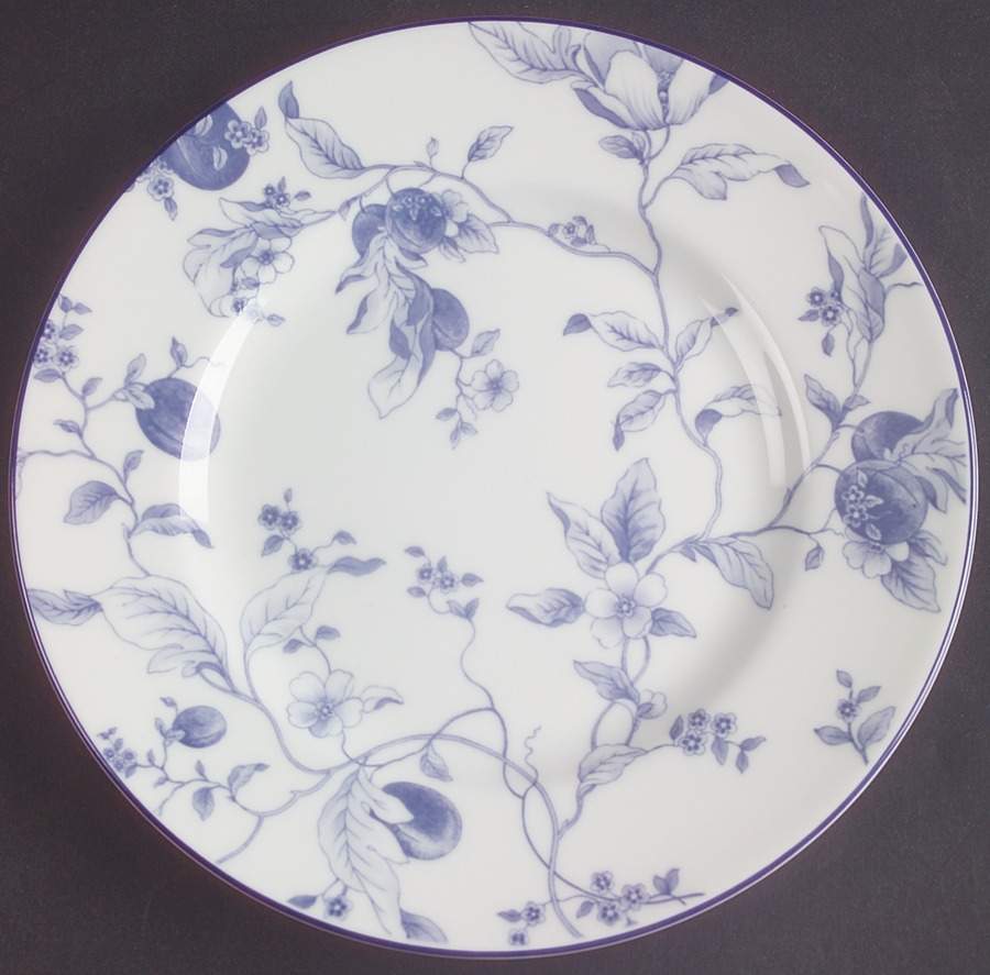 Blue Plum Bread & Butter Plate by Wedgwood-1