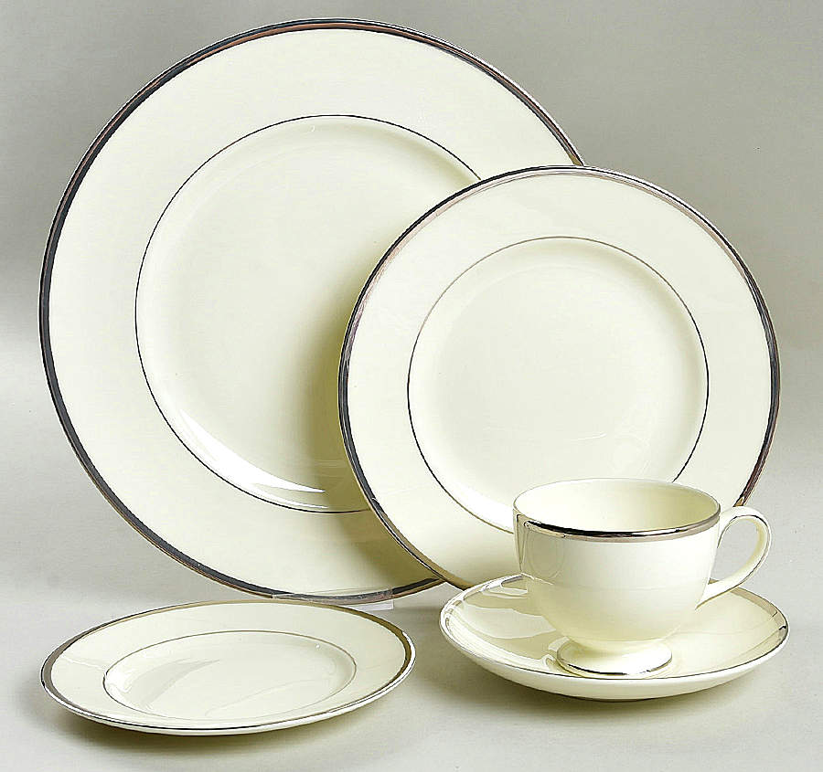 Majesty Platinum 5 Piece Place Setting by Wedgwood-1