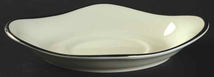 Majesty Platinum Underplate for Gravy Boat by Wedgwood-1