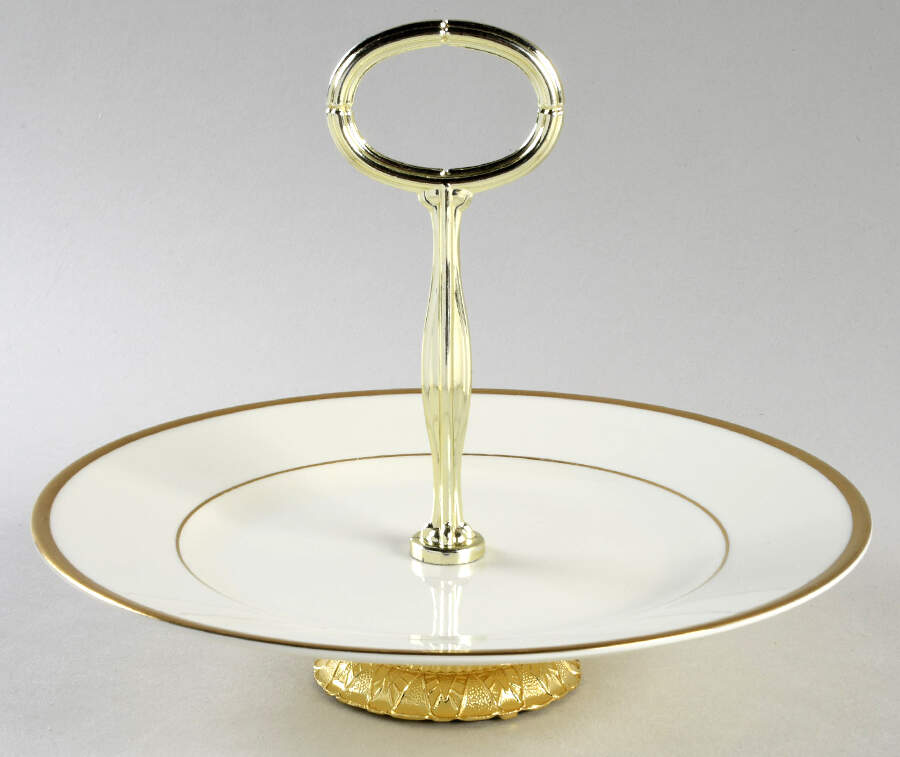 Majesty Gold 6" - 7" Tidbit (from Salad Plate) HC by Wedgwood-1