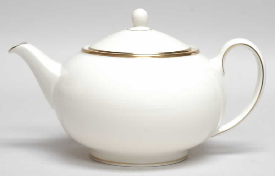 Majesty Gold Teapot & Lid by Wedgwood-1