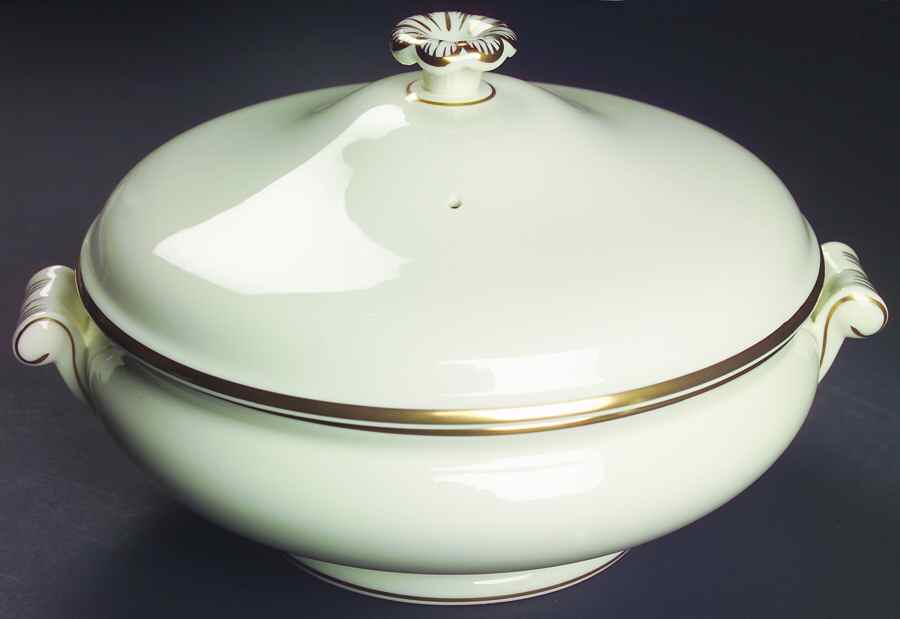 Majesty Gold Round Covered Vegetable by Wedgwood-1