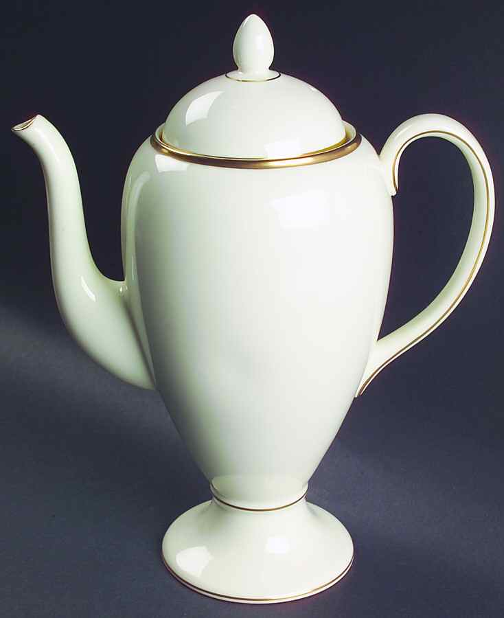 Majesty Gold Coffee Pot & Lid by Wedgwood-1