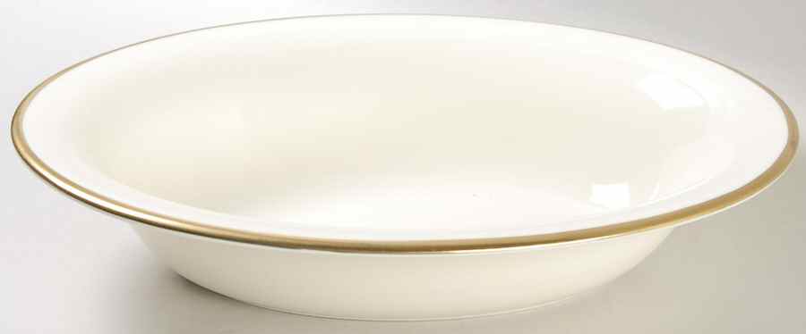 Majesty Gold 9" Oval Vegetable Bowl by Wedgwood-1
