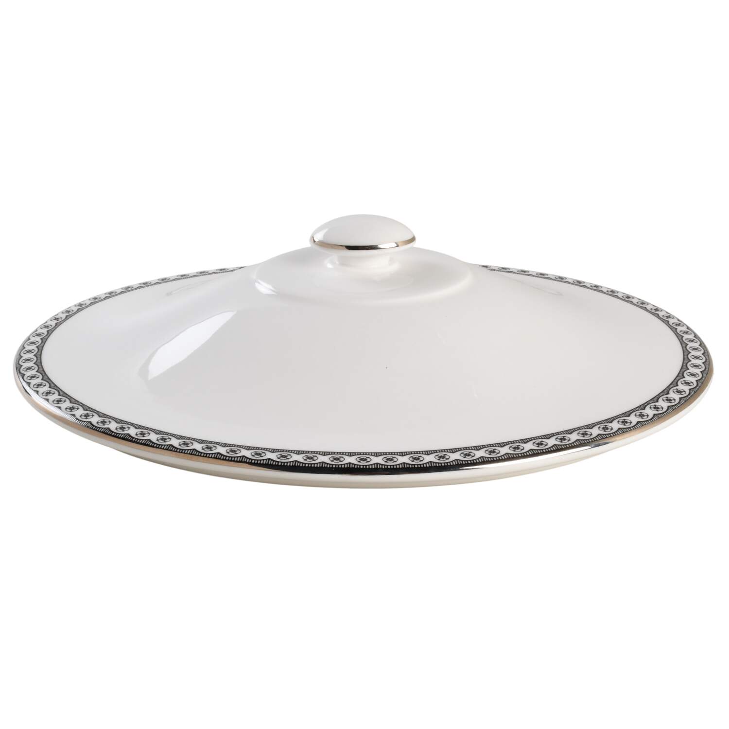 Contrasts Florentine Lid for Oval Vegetable by Wedgwood-1