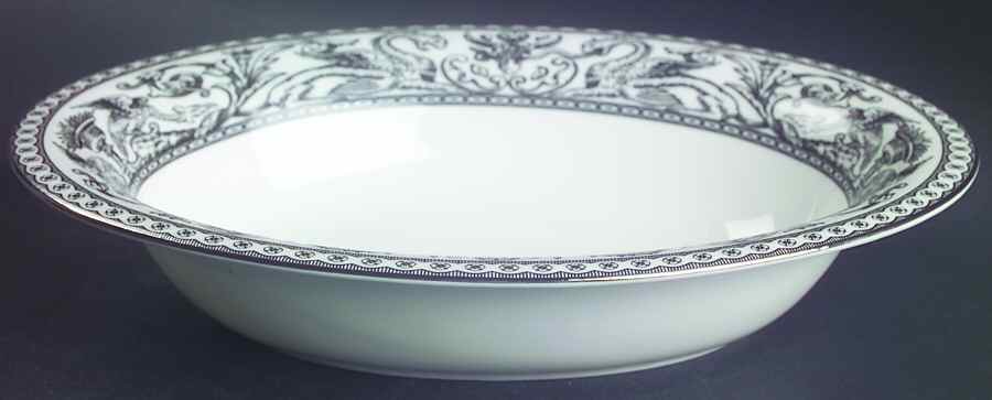 Contrasts Florentine 9" Oval Vegetable Bowl by Wedgwood-1