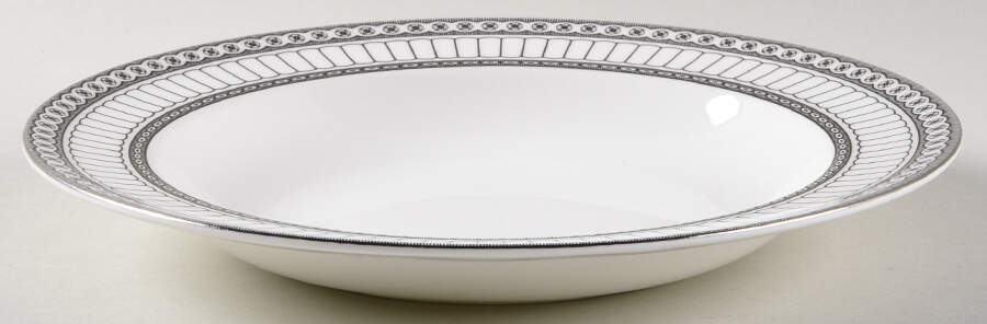 Contrasts Colonnade Rim Soup Bowl by Wedgwood-1