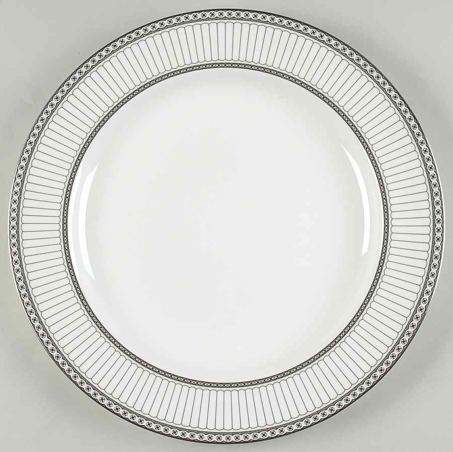 Contrasts Colonnade 13" Chop Plate (Round Platter) by Wedgwood-1