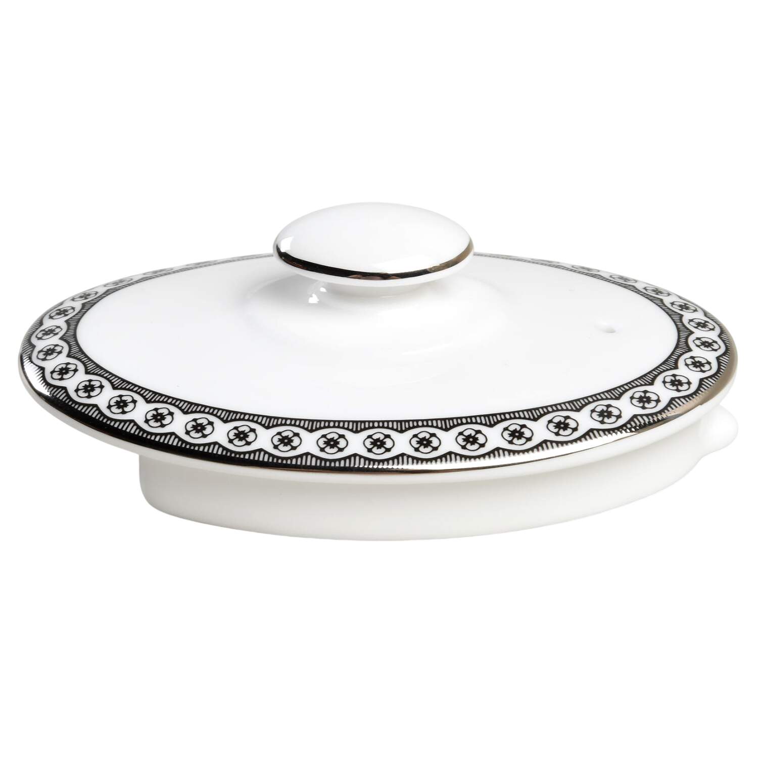 Contrasts Ulander Lid for Teapot by Wedgwood-1