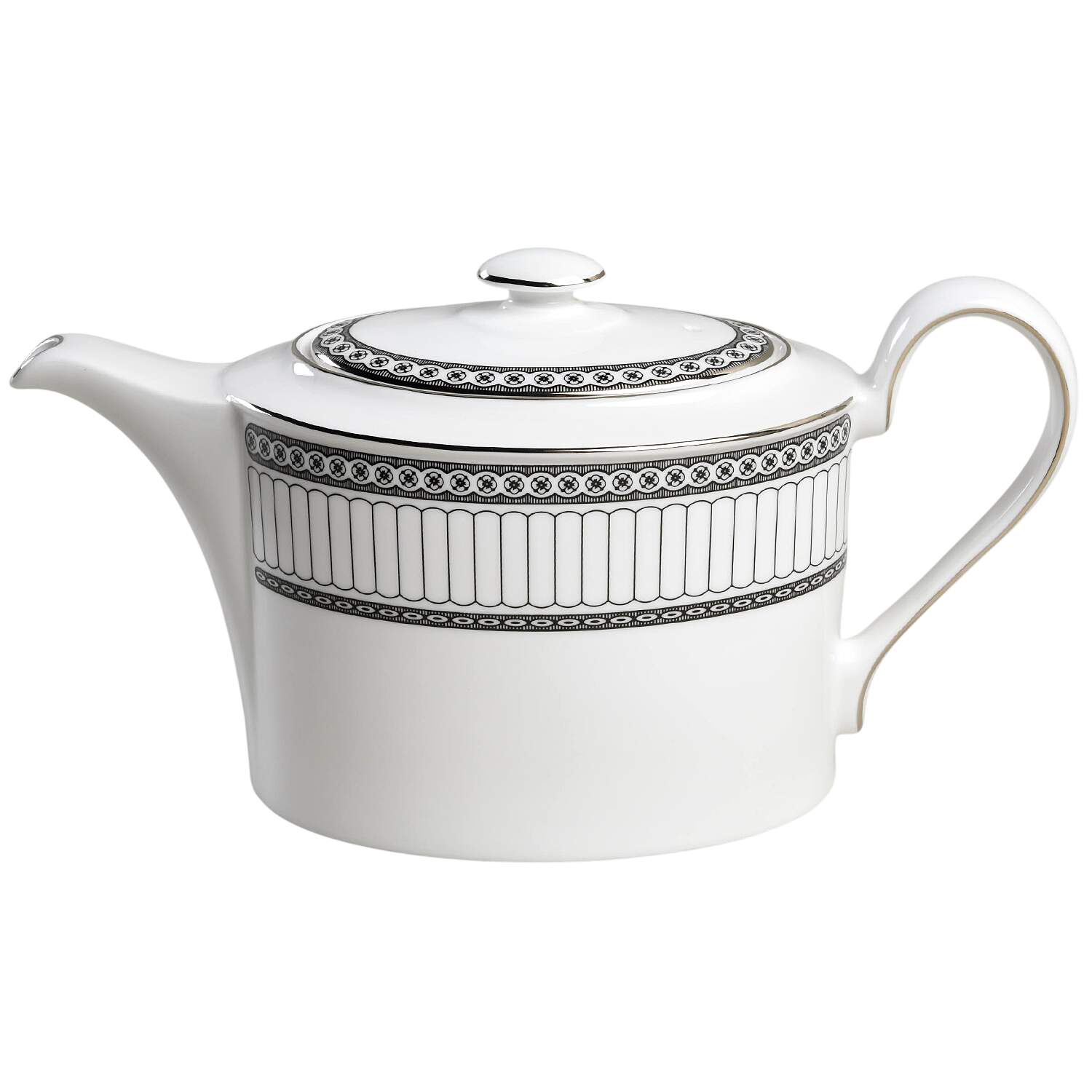 Contrasts Ulander Teapot & Lid by Wedgwood-1