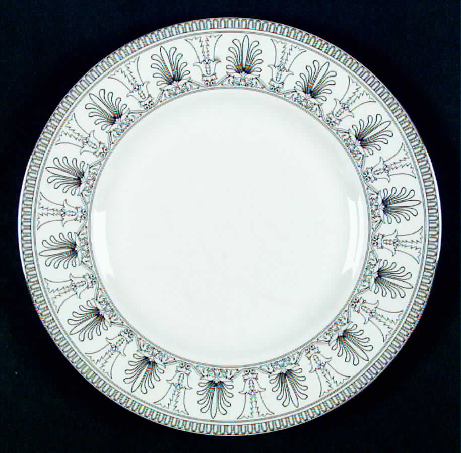Beresford Platinum Accent Salad Plate by Wedgwood-1
