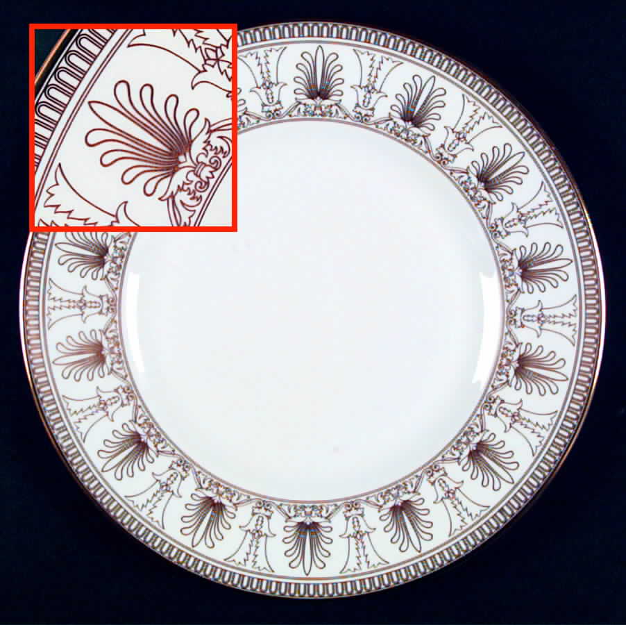 Beresford Gold Accent Salad Plate by Wedgwood-1