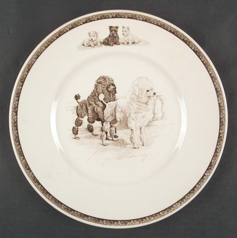Non Sporting, Terrier Working Dog Plates Dinner Plate by Wedgwood-1