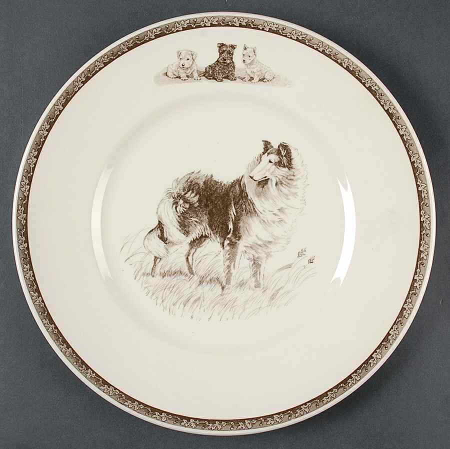 Non Sporting, Terrier Working Dog Plates Dinner Plate by Wedgwood-1