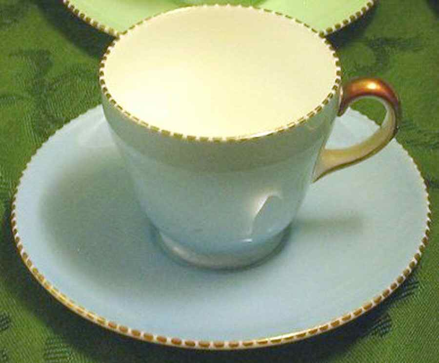 S167 Footed Demitasse Cup & Saucer Set by Wedgwood-1