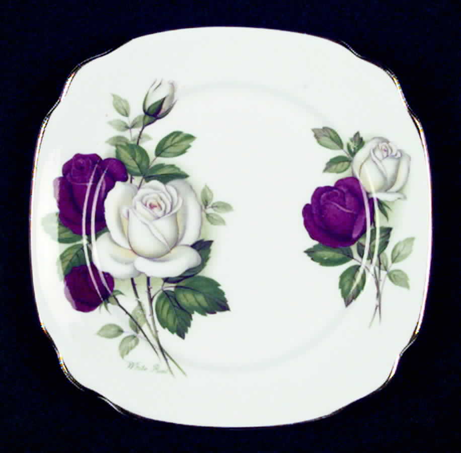 WID3 Square Bread & Butter Plate by Windsor (England)-1