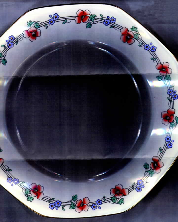 Poppy Dinner Plate by F Winkle-1