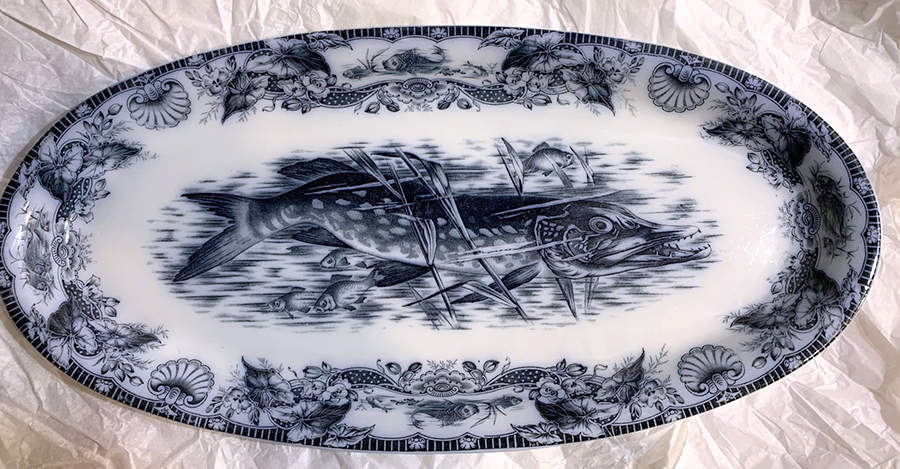 WW139 23" Fish Platter by Wedgwood-1
