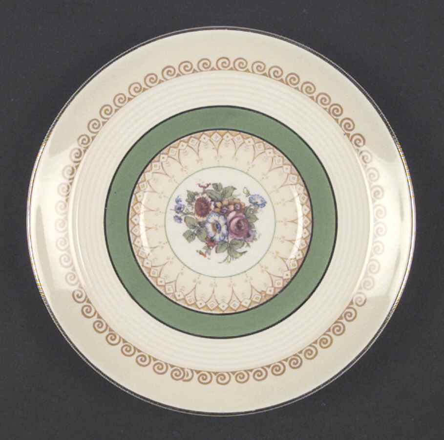 Buckingham Green Saucer for Cream Soup Bowl by Wood & Sons-1