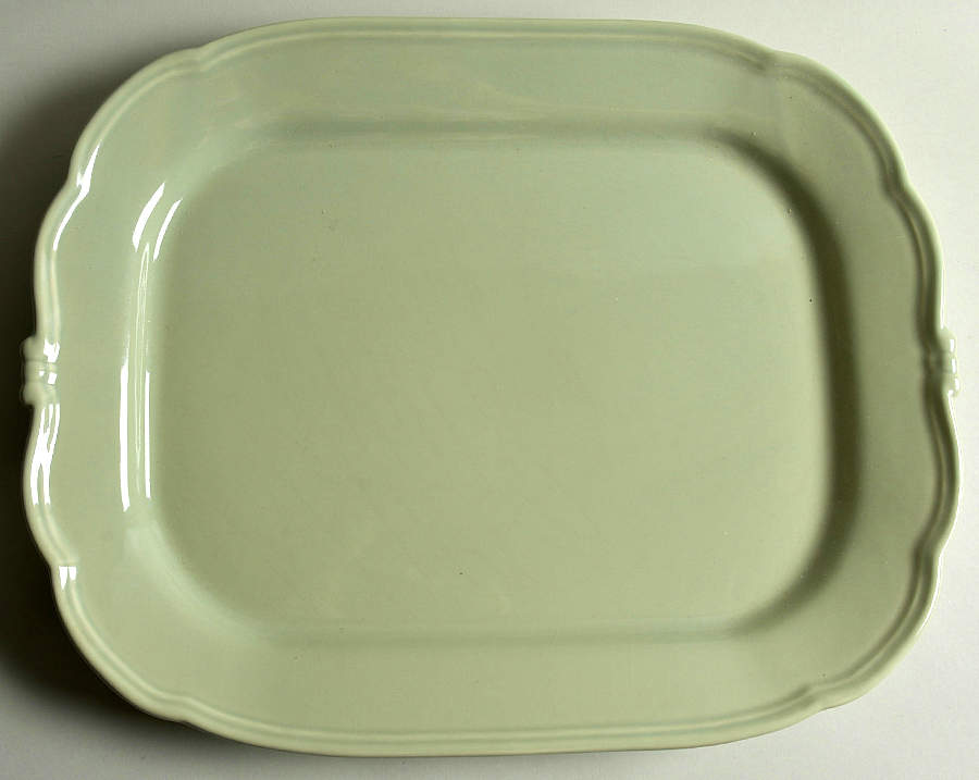 Manosque Light Green 18" Oval Serving Platter by Williams-Sonoma-1