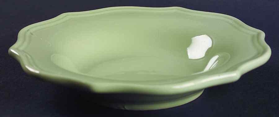 Manosque Light Green Rim Soup Bowl by Williams-Sonoma-1