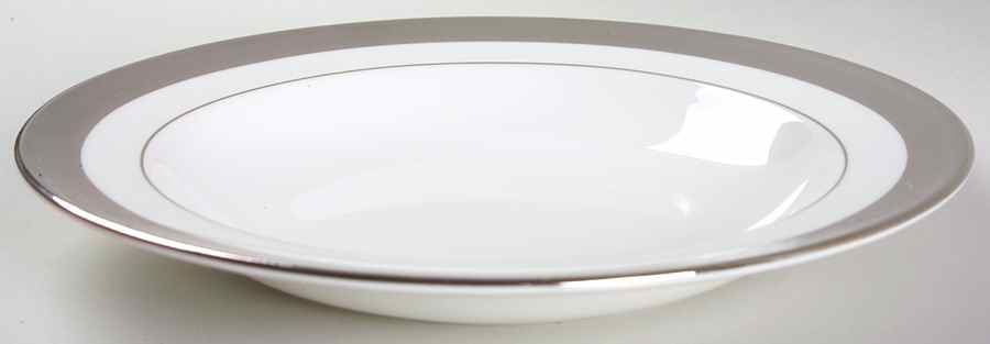 Kells Platinum Large Rim Soup Bowl by Waterford China-1