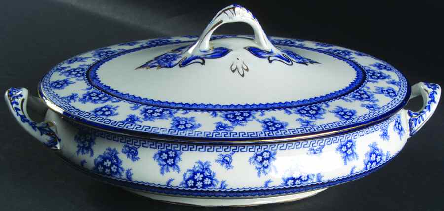Torbrex Oval Covered Vegetable by Wood & Sons-1