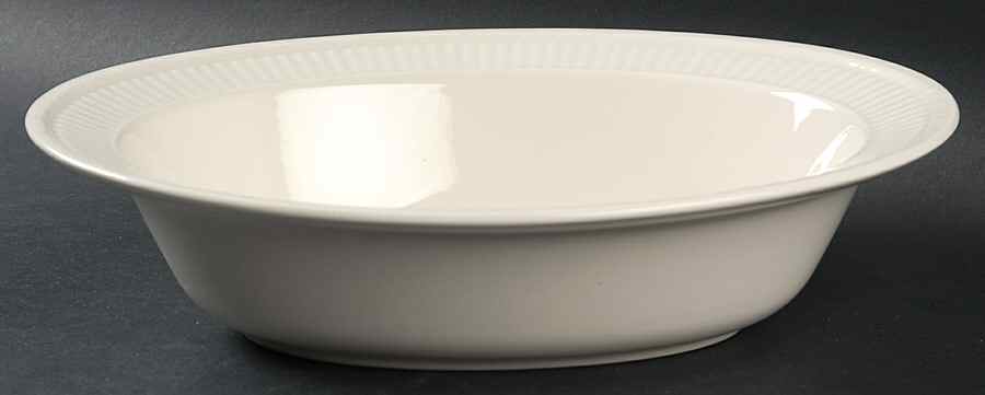 Moss Rose (Newer, Black Backstamp) 10" Oval Vegetable Bowl by Wedgwood-1