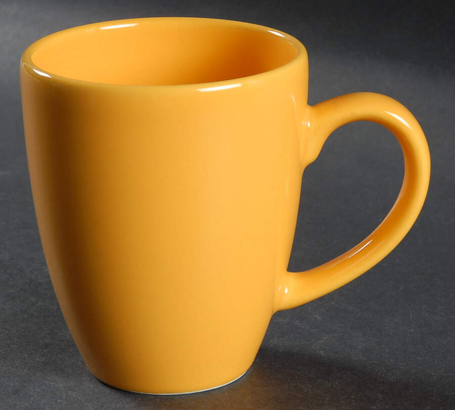Fun Factory Yellow (Germany) Latte Mug by Waechtersbach-1