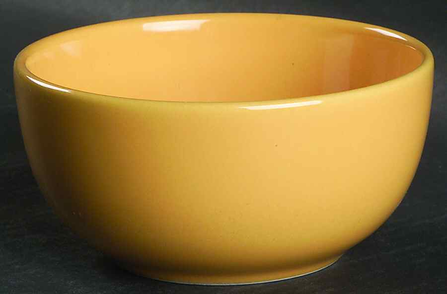 Fun Factory Yellow (Germany) Coupe Cereal Bowl by Waechtersbach-1