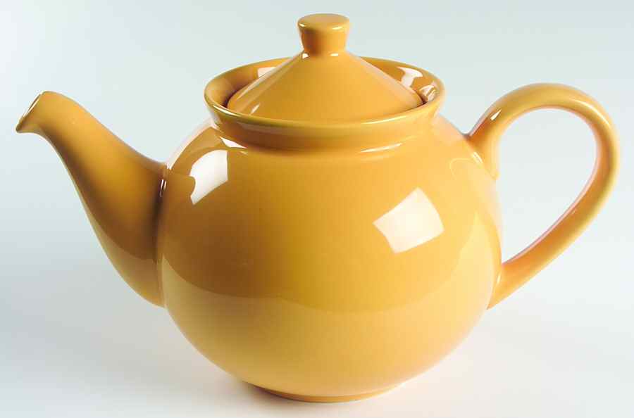Fun Factory Yellow (Germany) Teapot & Lid by Waechtersbach-1