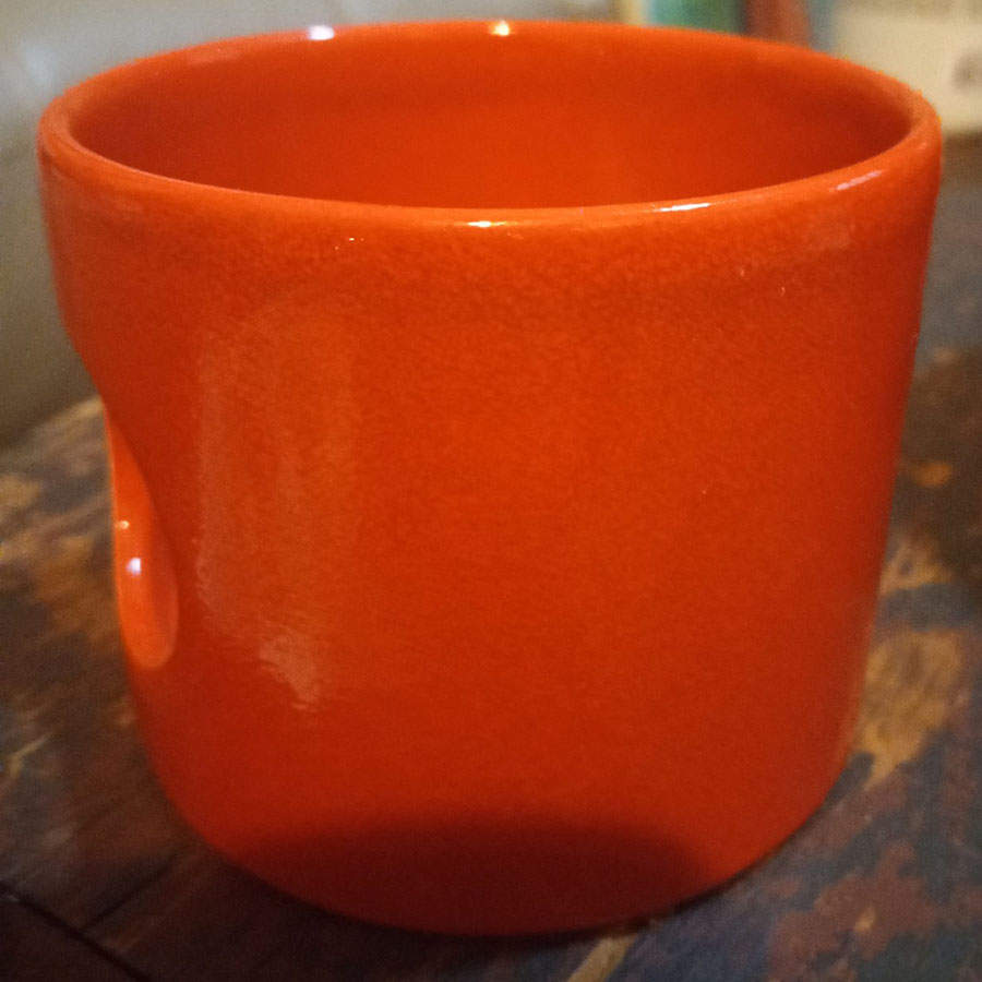 Fun Factory Freestyle Orange (Germany) 3" Tea Light Candleholder by Waechtersbach-1